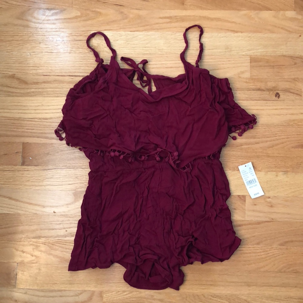 PACSUN maroon romper